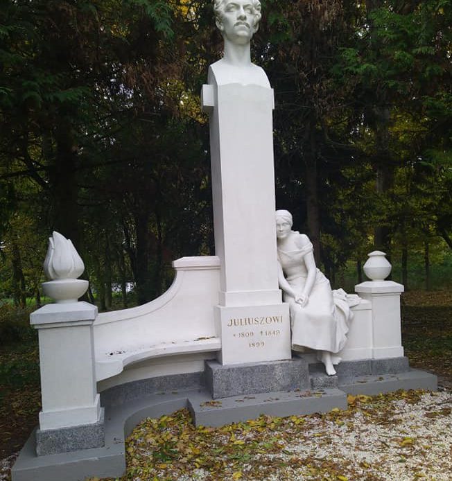 Renowacja pomnika Juliusza Słowackiego                             w Miłosławiu