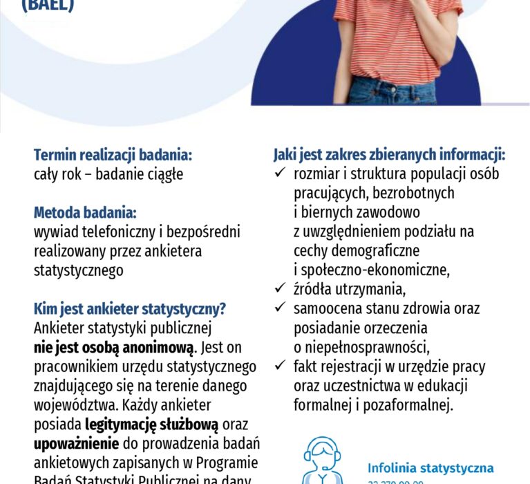 Urząd Statystyczny w Poznaniu organizuje na terenie Gminy Miłosław badania ankietowe!