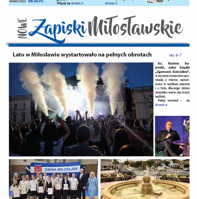 Zapiski Miłosławskie nr 4/2025